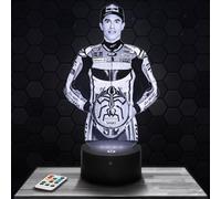 Lampephoto.fr - Lampe M. Marquez Pilote Veilleuse 3D Moto GP