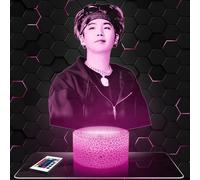 Lampephoto.fr - Lampe Suga Veilleuse 3D Kpop, Pop Coréenne