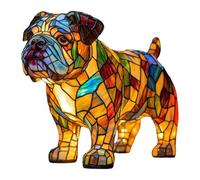 Lampes Chien Corgi, Lampes Carlin, Lampes Shih Tzu, Jolie Lampe de Table à Thème d'Animaux de Compagnie LED, Lampe Schnauzer, Lampe Teckel, Série d'Éclairage Nocturne Artistique sur le Thème des