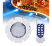 Lampes de piscine LED RGB Lumière sous-marine Éclairage de piscine Lampe de bassin Projecteur de piscine avec télécommande 45W