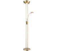 Lampes de plafond à intensité variable Lampe de lecture flexible Lampe de salon LED Lampadaire, 1x 16W 1x 1440lm, 1x 4,5W 1x 360lm blanc chaud, DxH 25,5x180 cm 