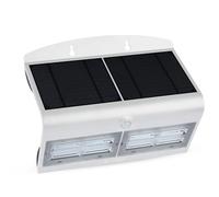 V-TAC Applique solaire LED VT-767-7-W 8278 – 8W 850 lm IP65 détecteur de mouvement Blanc/Noir