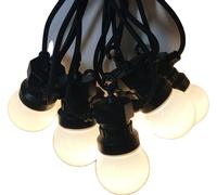 Lampes globe, guirlande lumineuse LED, design étanche, laiteux, prise EU, 20M 40Lampes