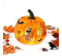 Lampes Halloween Accessoire De Fête Halloween Rétro Effrayant En Résine