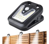 Lampes solaires à clipser - Étanche - Rechargeable par USB | Installation Flefor Clôture de jardin, cour, terrasse, porche, allée, escalier, balcon, allée, pelouse, garde-corps