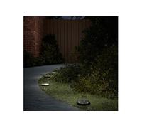 Vidaxl Lampes Solaires De Sol Et Piquets De Sol Extérieur 4 Pcs Multicolore