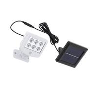 Lampes solaires d'extérieur avec détecteur de mouvement Lampes solaires d'extérieur jardin, LED blanc lumière du jour,H 12,8 cm