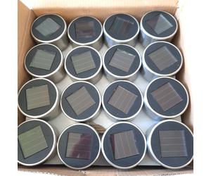 Lampes solaires Gigalumi pour l'extérieur, lot de 16 lampes solaires LED pour le jardin, éclairage extérieur puissant,