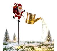 Lampes Solaires Noël en Bouilloire Jolie Décoration LED des Fêtes avec