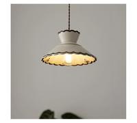 Lampes suspendues japonaises en céramique peintes à la Main, LED E27, pour Restaurant, Bar, café, Chambre, Chevet ou Salon (Petite Taille, lumière Chaude)