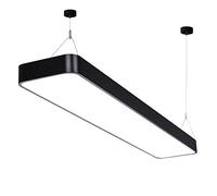 Lampes Suspendues Lustre Moderne Rectangulaire LED Lustre Nordique Minimaliste Table De Billard Suspension Réglable Hauteur Luminaire pour Billard Salle À Manger Bureau Gym