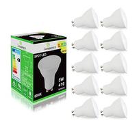 LampesEcoEnergie Pack de 10 Ampoules Led GU10 5W eq. 50W Halogène Blanc Froid 120°