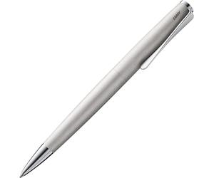 LAMY 1225906 LAMY Kugelschreiber studio silber brushed, Schreibfarbe: schwarz, 1 St.