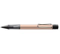 Lamy 1235655 AL-star 250 Stylo à bille, en aluminium de couleur Cosmic, avec poignée transparente, clip en métal chromé, recharge grande capacité, largeur de trait M