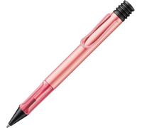 Lamy AL-star flamingo - Stylo à bille avec grip transparent et ergonomique - corps en aluminium léger - avec recharge M 16 de pointe moyenne et de grande capacité en noir