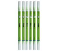 LAMY ink-x Lot de 6 effaceurs en plastique avec pointe effaçable et pointe de correction - Uniquement pour effacer l'encre bleu roi