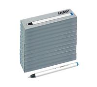 LAMY Lot de 12 cartouches d'encre T11 avec grand stock d'encre et pointe d'écriture en acier inoxydable bleu (effaçable) pour stylo roller à cartouche modèle 311 Lamy balloon - 36 mines