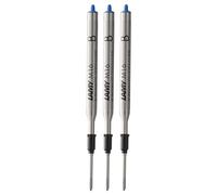 LAMY M16 Recharge pour stylo à bille grande capacité en bleu, largeur de trait fine, recharge d'origine pour tous les modèles de stylos à bille Lamy Indélébile