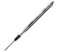 Lamy M16 recharge pour stylo-bille grande capacité, métal - Recharge originale pour tous les modèles de stylos-billes Indélébile - Largeur de trait moyenne, encre bleue