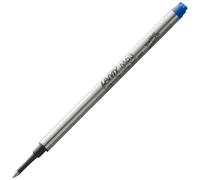 Lamy M63 recharge roller en métal grande capacité - Recharge originale pour tous les stylos roller avec capuchon - Indélébile - Largeur de trait moyenne, encre bleue
