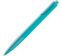 Lamy noto teal stylo à bille - stylo à bille puriste avec corps triangulaire en plastique - clip émergeant du contour du corps - avec recharge grande capacité M 16 en largeur de trait M en noir