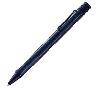 Lamy safari dark dusk - Stylo à bille avec grip ergonomique et largeur de trait M - pour une écriture longue et agréable - en plastique robuste ASA - avec recharge grande capacité M 16 en noir