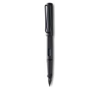 Lamy safari umbra - Stylo Plume avec grip ergonomique et plume acier poli en taille F - matière plastique robuste ASA - avec cartouche bleue T 10 - Droitier