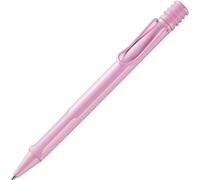 Lamy safari lightrose - Stylo à bille avec grip ergonomique et largeur de trait M - pour une écriture longue et agréable - en plastique robuste ASA - avec recharge grande capacité M 16 en noir
