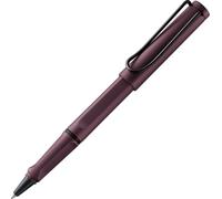 Lamy Safari Scarlet Stylo roller - Stylo classique intemporel avec poignée ergonomique et largeur de trait M - Boîtier en plastique ASA robuste - Avec mine M 63 en bleu