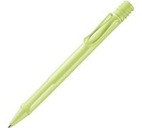 Lamy safari springgreen - Stylo à bille avec grip ergonomique et largeur de trait M - pour une écriture longue et agréable - en plastique robuste ASA - avec recharge grande capacité M 16 en bleu