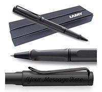 Lamy Safari Stylo à bille Noir/anthracite avec gravure gratuite + coffret cadeau