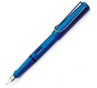 Lamy Safari stylo-plume Taille B Bleu - résine ABS, clip flexible, convertisseur Z24, livré en écrin