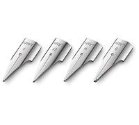 'Lamy Set d'écriture Plumes Profi | pour tous les modèles courants Stylo plume Lamy - Safari, AL-star etc, Feder Set, F, B, M, EF | silber, 1