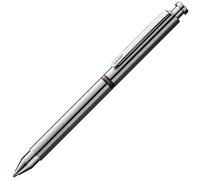 Lamy st matt tri pen - crayon mécanique et stylo à bille fins en acier inoxydable tout-en-un - recharge pour stylo à bille M 21 en bleu et rouge et recharge pour crayon à mine fine M 41 (0,5 mm)