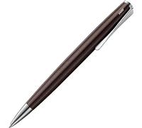 Lamy studio 269 Stylo à bille de qualité supérieure en acier inoxydable avec finition laquée mate, mécanisme rotatif à clip en forme d'hélice, avec recharge M 16, noir M