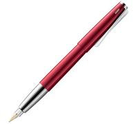 Lamy studio pianored - Stylo Plume dans un élégant corps en métal - plume en or 14 ct., partiellement rhodinée en largeur du trait F - avec cartouche d'encre bleue T 10