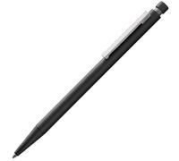Lamy Stylo à bille cp1 black - stylo à bille minimaliste dans un corps métallique élégant - clip à ressort en acier inoxydable - recharge géante M 16 incl., largeur de trait M, couleur noire