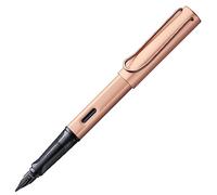 Lamy Stylo plume Lx en rosegold - Plume revêtue de PVD et prise ergon. - Plume en acier de taille EF - Corps léger en aluminium - Cartouche d'encre bleue T 10 et un étui métal - Pour droitiers
