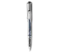 LAMY Stylo plume Vista transparent pointe moyenne encre bleue (L12M)