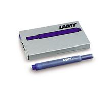 Lamy T10 7038 - Boîte de 5 Recharges de cartouches d'encre pour stylo à plume en bleu