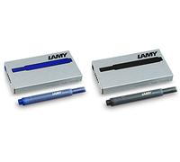 Lamy T10 Cartouches d'encre : un Paquet de Noir + un Paquet de Bleu