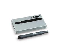 LAMY T10 Lot de 5 cartouches d'encre pour stylo plume Noir