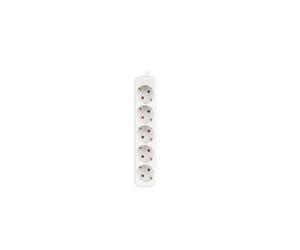 lanberg Branded Rulers Model 3M Schuko Blanca 5 Sockets Strip
