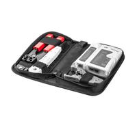 Kit d'outils réseau Lanberg NT-0301 : Testeur de câble, pince à sertir, outil de dénudage pour câbles RJ45 et RJ11.