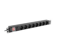 Lanberg PDU-08F-0200-BK - Noir