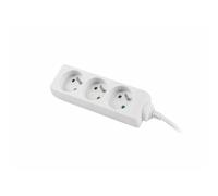 Lanberg Power Strip 1.5 m 3xFR - Blanc