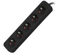 Lanberg Multiprise pour UPS PS0-05E-0100-IEC 5 prises 1 m