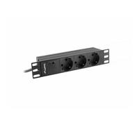 Lanberg Surge Protector Rack PDU - Noir