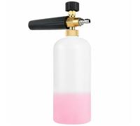 Lance à Mousse de Neige, 1L 1/4"" à Libération Rapide Canon à Mousse pour Nettoyeur Haute Pression, Réglable Buse