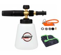 Lance à mousse pour appareils Kärcher K2-K7, de 1300 à 3600 PSI, de couleur blanche